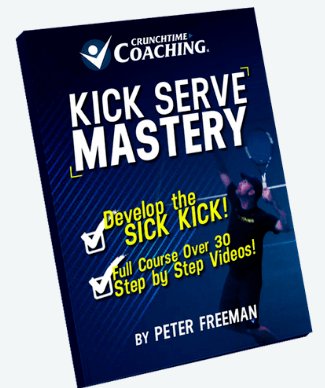 Kick Serve Mastery Playbook - Grey Background